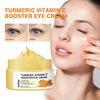 Turmeric + Vitamin C Booster Eye Cream, Brightening and Hydrating Eye Cream, Dark Circle Relief, Elasticity Treatment, Gentle Anti-Aging & Anti-Wrinkle Care