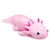 FRANKIEZHOU Realistic Axolotl Stuffed Animal-Pink 19”, Axolotl Plush Toy, Valentine Stuffed Animals,Salamander Plush,Gifts for Boy Girl Wife Baby, Baby Gift,Toy for Boy,Home Decor,Hugging Toy