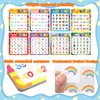 Alphabet Bingo Game Kids Sight Word Bingo Set Number Letter Animal Board Game for Kindergarten Preschool Counting and Matching Skills Development Family Game Night Classic Educational Supplies