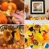 FUN LITTLE TOYS 12 PCS Thanksgiving Rubber Ducks in Bulk for Kids, Assorted Rubber Duck Turkey & Pilgrim Toy Duckies for Fun Bath Toys, Thanksgiving Party Favors, Thanksgiving Themed Bathtub Toys