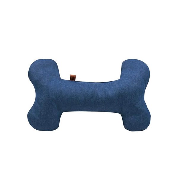 Petjr Blue Dog Toy Bone Pet Toys Made in Polyester from The Brand