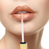 HerMINE Gold Lovers Hydrating Lip Oil with Glitter Long Lasting Nourishing Lip Oils Moisturizing Gel Multi-Packs Softening Clear Glitter