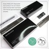 MADLUVV Nano 18u Professional Brow Artistry Pens for Flawless Eyebrows, Premium Pens for Pigment Ink, 18mm Sterile Disposable Micro Brow Sharp – 10 Pack