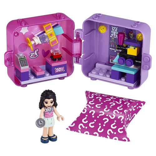 LEGO Friends Emma’s Shopping Play Cube 41409 Building Kit, Includes a Collectible Mini-Doll, for Imaginative Play, New 2020 (49 Pieces)