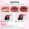 KIMUSE Lip Plumper, Hydrating Korean Lip Gloss, Click Tinted Lip Balm Solid Lipstick for Plumps & Moisturizes, Long-wearing All-in-one Lip Plumping, Gloss, Balm