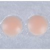 FZBNSRKO 2 Pairs Natural Round Silicone Reusable Adhesive Nipple Cover Breast Pads Gel Petals Pasties Bra Pads for Women Ladies