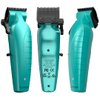 Supreme Trimmer Vader Clipper with DLC Taper Blade STC5098 | 210 Min Run Time 7500 RPM Hair Trimmer | Professional Brushless Motor Barber Clipper | Light Blue