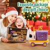 2 in 1 Kitchen Playset Truck Toy for Toddlers 1-3,Pretend Cooking Food Accessories Kitchen Tools Set for Kids with Play Pots,Big Pull Truck for Toddler Age 3-5 4-8 Birthday Xmas Gifts for Boys Girls