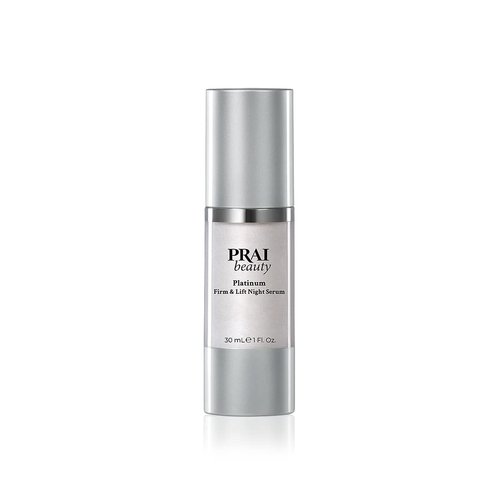 PRAI Beauty Platinum Firm and Lift Night Serum, Anti-Aging Face Serum for Instant Face Lift, Nour...