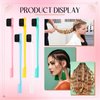 Baderke 5 Pcs Edge Brush Edge Control Brush Hair Edge Control Brush Hair Comb Set Hair Brush Double Sided Edge Control for Woman Hair Styling Edge Back Brushing, Colorful