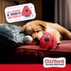 Clifford® Snug Snuffy Treat Mat Combo | Mini Treat Snuffle Mat for Dogs + 6" Plush Dog Toy | Hide 'n Seek, Cozy Comfort, Sensory Stimulation with Squeaker and Crinkles