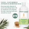 Clean + Easy Remove - After Wax Remover for the Skin with Wheat Germ Oil, Post Waxing Cleanser, 16 oz