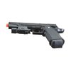P2 Spring Powered Airsoft Pistol Plastic Lightweight (Black)