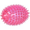 Gnawsome™ 3.5” Spiky Squeaker Football Dog Toy - Small, Cleans Teeth and Promotes Good Dental and Gum Health for Your Pet, Colors will vary