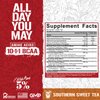 5% Nutrition Rich Piana AllDayYouMay BCAA Powder | Premium Intra & Post Workout Amino Acids, Hydration, Endurance, Muscle Recovery, Joint & Liver Support | 16.3 oz, 30 Servings (Southern Sweet Tea)