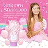 Glimmer Wish Unicorn Kids Shampoo, Paraben and Sulfate Free Shampoo for Soft and Manageable Hair, Kids Hair Care, Cotton Candy Scent, 12 Fl Oz