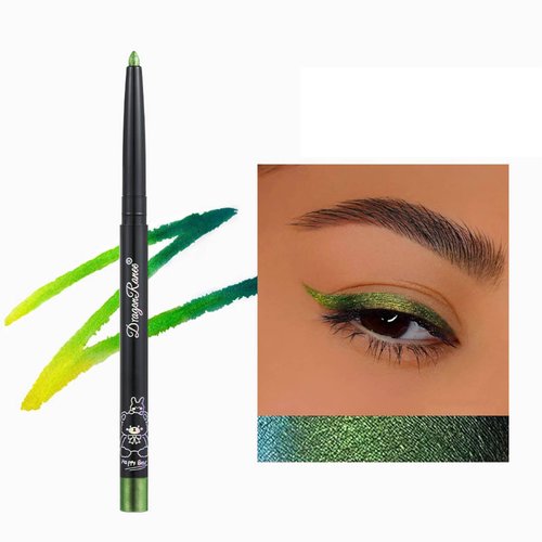 MIESCHER Diamond Eyeliner Pencil, 4#, Long-Lasting Waterproof Eyeliner/Lip Liner, Chameleon Eyeshadow, Shimmer Metallic Makeup