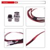 Share Goo 6Leds LED Light Headlights Taillight Kit Accessories Compatible with RC Car Truck Tank Crawler Traxxas HSP Tamiya Redcat RC4WD Axial SCX10(2 White,2 Red,2 Flashing Colorful LEDs)