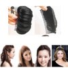 Invisible False Hair Bun Clip Base Bump Fluffy Insert Tool Increased Styling Hair Clip Accessories for Women Lady Girls (Dark Brown)