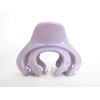 Generic Lavender purple octopus hair claw clip for thick hair