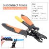 PLATATO Push-to-Connect Fittings Disconnect Tong Tool for Removing Push-fit Pneumatic Fittings 1/4”, 5/16” (6mm, 8mm) Quick Connect Air Hose Fittings Removal Tool