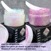 2 Pack Holographic Body Glitter Gel for Body, Face, Hair and Lip Color Changing Sparkling Face Glitter Gel for Music Festival Halloween Concerts Art Party Rave (Neon Pink + Pink Chameleon)