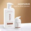 Native Moisturizing Daily Facial Moisturizer Gentle Face Lotion Hydrating Cream for Women and Men with Vitamin B3 & Coconut Lightweight Non Greasy Formula - 1.7 fl oz