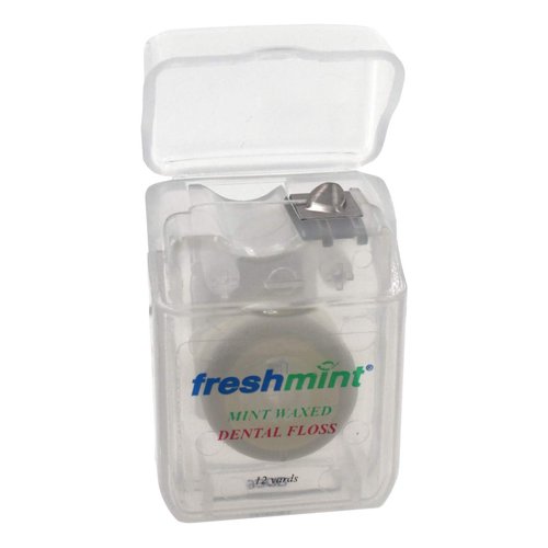 12 Spools of Freshmint® 12 Yards Mint Waxed Dental Floss