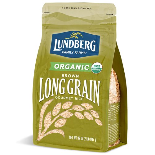 Lundberg Basmati Rice, Organic Long Grain Brown Rice - Non-Sticky, Fluffy Aromatic Rice, Healthy Food, Bulk Rice Grown in California, Pantry Staples, 25 Lbs