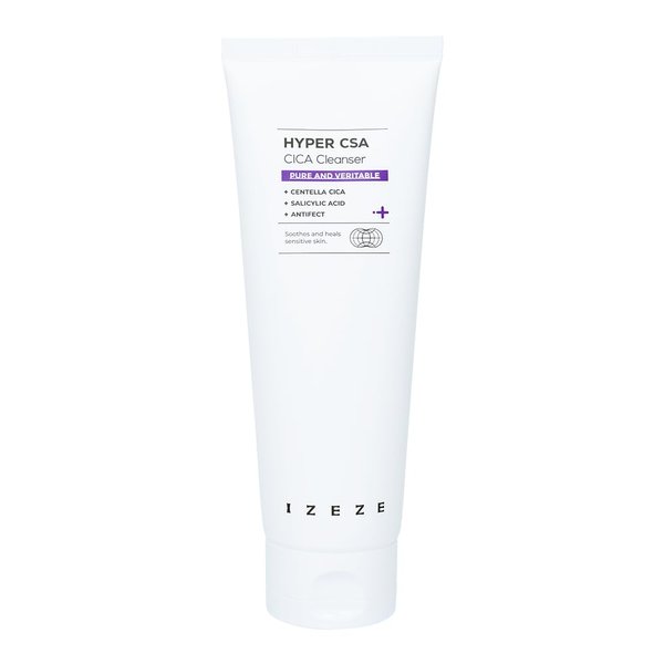 I·zézé IZEZE Hyper CSA Cica Cleanser 150ml - Centella Cica Facial Deep Rich Foam Cleanser for Sensitive and Acne-prone Skin, for All Skin Types