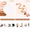 Luckycivia 30 Pieces 2.2 Inch Cosmetic Powder Puff, Soft Sponge Foundation Makeup Tool, BB Cream Foundation Sponge Air Powder Puff, for Loose Powder, Face Powder and Foundation Powder