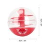 Zerodis Cat Leaky Food Toy Ball,Pet Interactive Slow Feeder Puzzle Ball Cat Treat Dispenser Toys for Bored Cats Relieve Boredom Dog Teeth Grinding Feeding