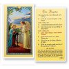 WJ Hirten E24-277 The Angelus, Clear Holy Cards
