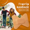 Flexible Fabric Bandages - Flex Fabric Adhesive Bandages Finger-Tip Bandages for Finger Care and to Protect Wounds from Infection - (100 Count Box)