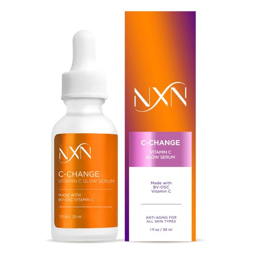 NxN Vitamin C Face Serum - Brighten Skin, Reduce Dark Spots, Discoloration, Fine Lines, Wrinkles - All Skin Types 1fl oz