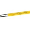 Bdellium Tools Professional Makeup Brush - Studio Series 765 Small Angled Shader - With Mix of Soft Natural and Synthetic Fibers, For Natural and Even Eyeshadow Blending (Yellow, 1pc)