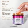 Auravedic Kumkumadi Gel | Saffron Infused Face Moisturizer to Revive Dull Skin | Long Lasting Hydration for All Skin Types | Natural Skin Illuminator | 3.53 Oz/100g