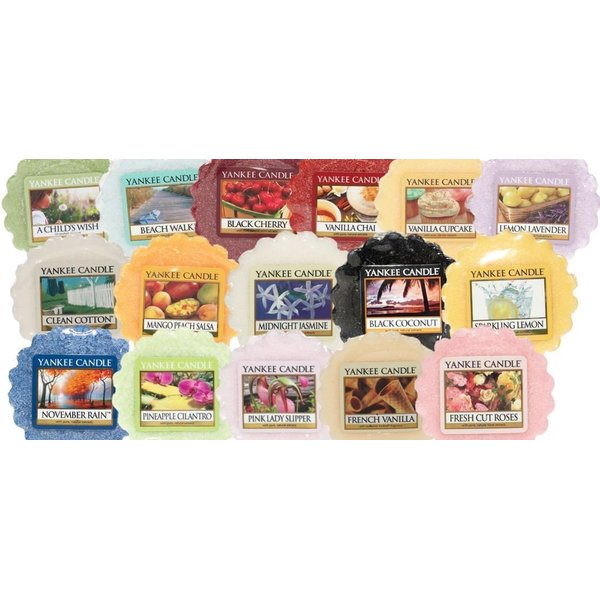 Yankee Candle- 5X Mixed Fragrance Wax Tarts