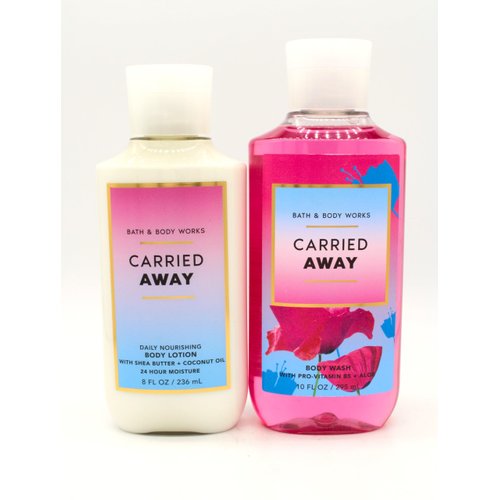Generic Carried Away, Bath and Body, Shower Gel Body Wash and Body Lotion Bundle Set