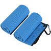 Favritt Golf Towel for Golf Bag with Clip and Accessories Set |2 Golf Towels | Golf Cleaning Brush |Golf Gifts for Men, Women
