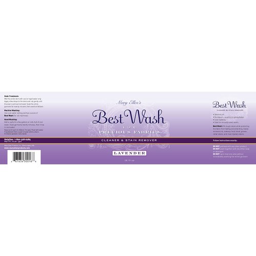 Mary Ellen Products Best Wash Stain Remover Laundry Detergent, 16-Ounce