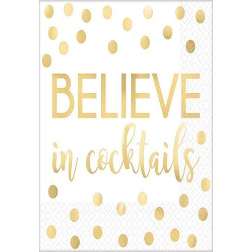 Amscan Party Supplies Beverage Napkins, One Size, Multicolor