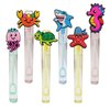 24 Piece Under The Sea Animal Mini Bubble Wands,Cute Bubble Wand Great for Under The Sea Theme Birthday Party Favors,Pinata Suffer,Goodie Bags Filler,School Classroom Prizes,Birthday Gifts(Sea Animal)