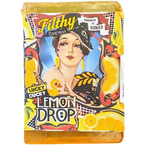 Filthy Bohemian Lucky Ducky Lemon Drop Soap Bar