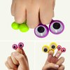 Eye Finger Puppets Googly Eye Finger Puppets Wiggly Eyeball Finger Puppet Rings Eye Finger Toy Party Favor 8 Colors with Two Size