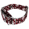 Country Brook Petz - Christmas Plaid Martingale Dog Collar - Christmas Collection with 8 Festive Designs (1 1/2 Inch, Medium)