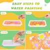 MystiCabin Marbling Paint Kit for Kids Water Art Paint Set-8color