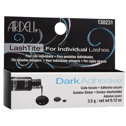 Ardell Lashtite Individual Lash Adhesive, Dark, 0.12-Ounce