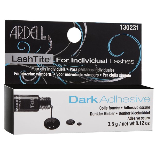 Ardell Lashtite Individual Lash Adhesive, Dark, 0.12-Ounce