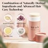 Kitsch Hair Wax Stick for Women & Men - Hair Slick Back Stick, Anti-Frizz and Fly Away Hair Tamer, No Residue Hair Finishing Stick for Flyaways, All Day Hold Styling Product for Smoothing Hair Strands